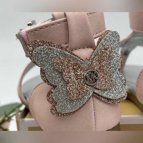 Michael Kors Girl’s Tilly Butterfly Sandals - Picture 14 of 16